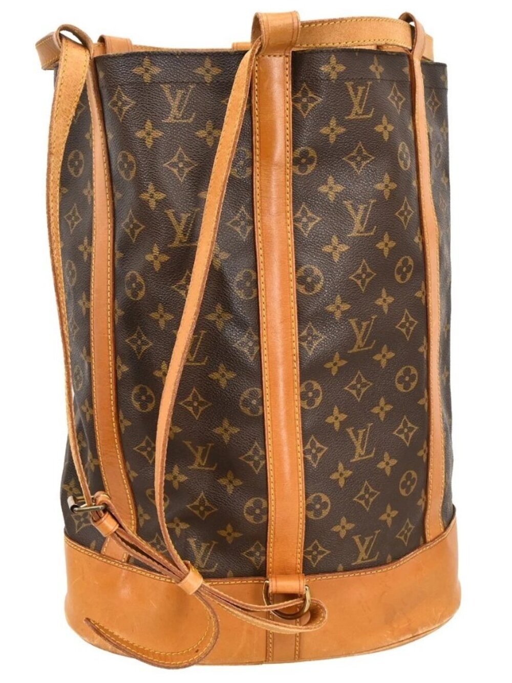 BUYIT04 LOUIS VUITTON RANDONNEE GM DRAWSTRING BAG MONOGRAM A10964 RQ03015 - Picture 2 of 14
